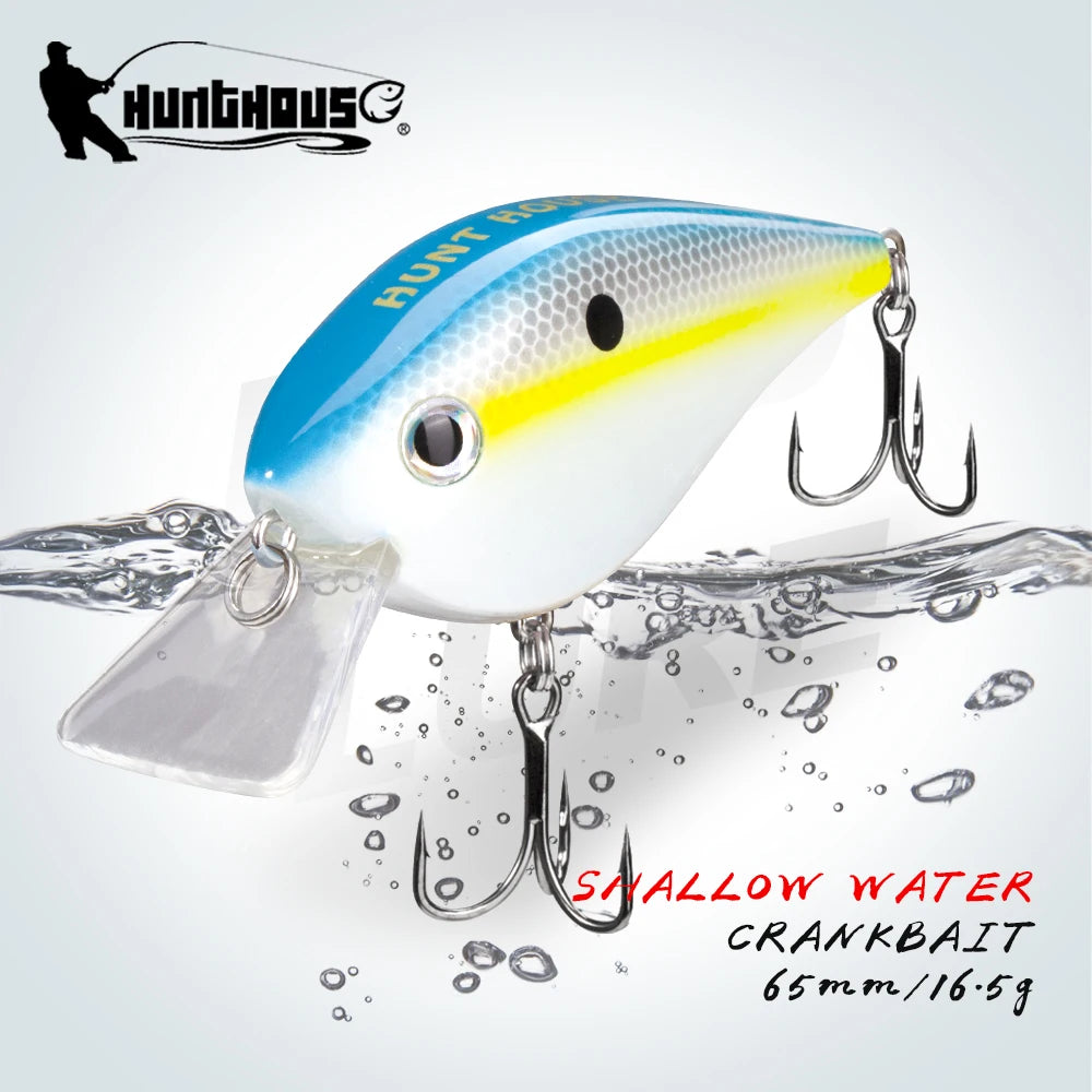 Squarebill Crankbait — KVD 2.5 Style, 65mm
