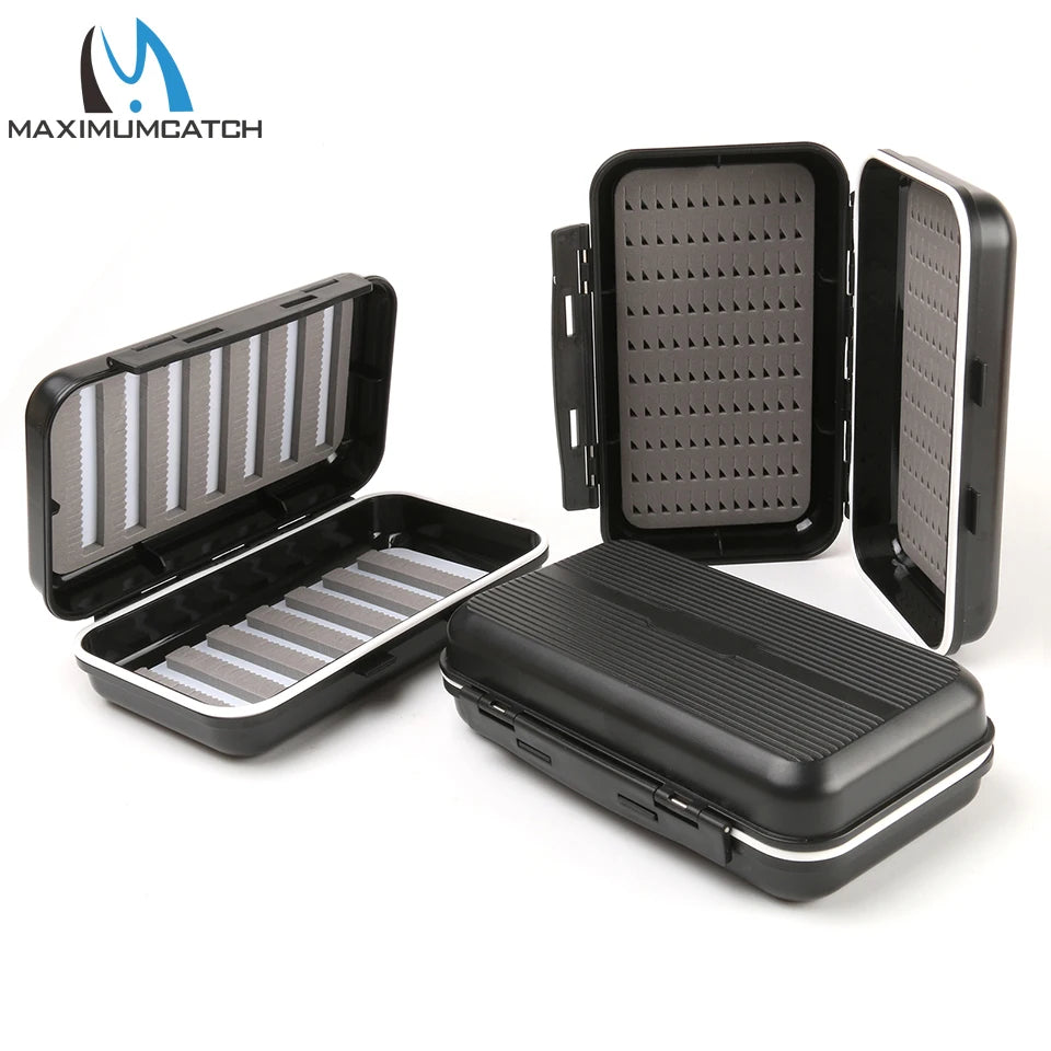Waterproof Fly Box — Slim Grip Foam, Double-Sided