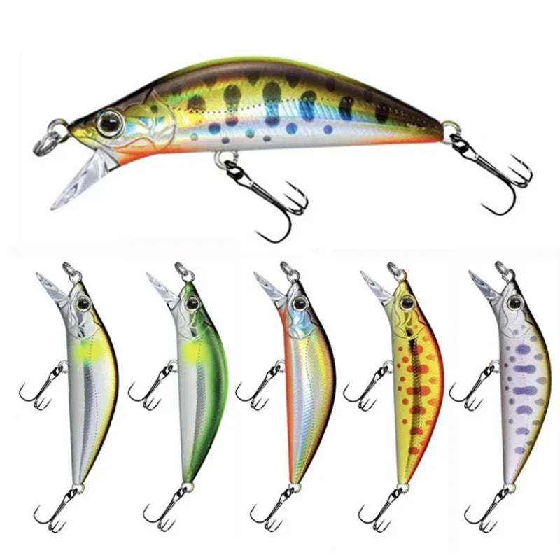 Micro Minnow Jerkbait — Long Casting, 50mm