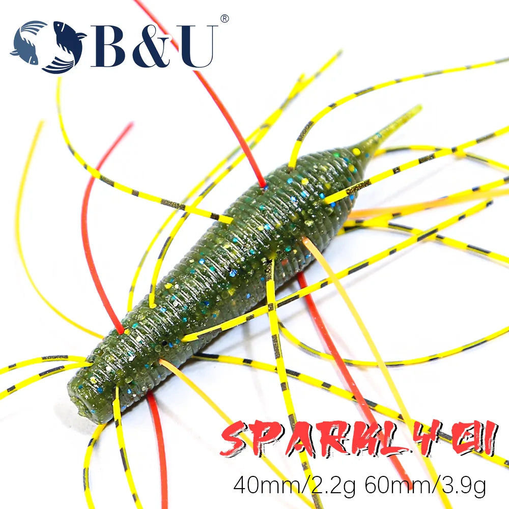 Ned Rig Soft Plastic — Stick Swimbait, Bass