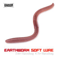 Sinking Earthworm Soft Lure — 15 Pack, Bass