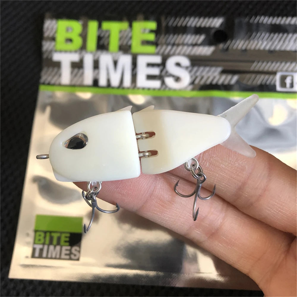 MM60 Jointed Swimbait — Slow Sinking, Realistic 3D