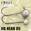High-Strength Jig Head Hooks — 5 Weight Options