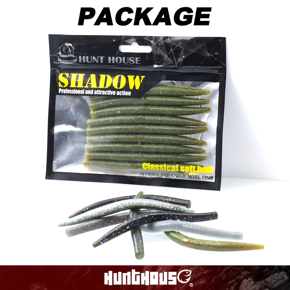 Senko Stick Worm — 10 Pack, Freshwater & Saltwater
