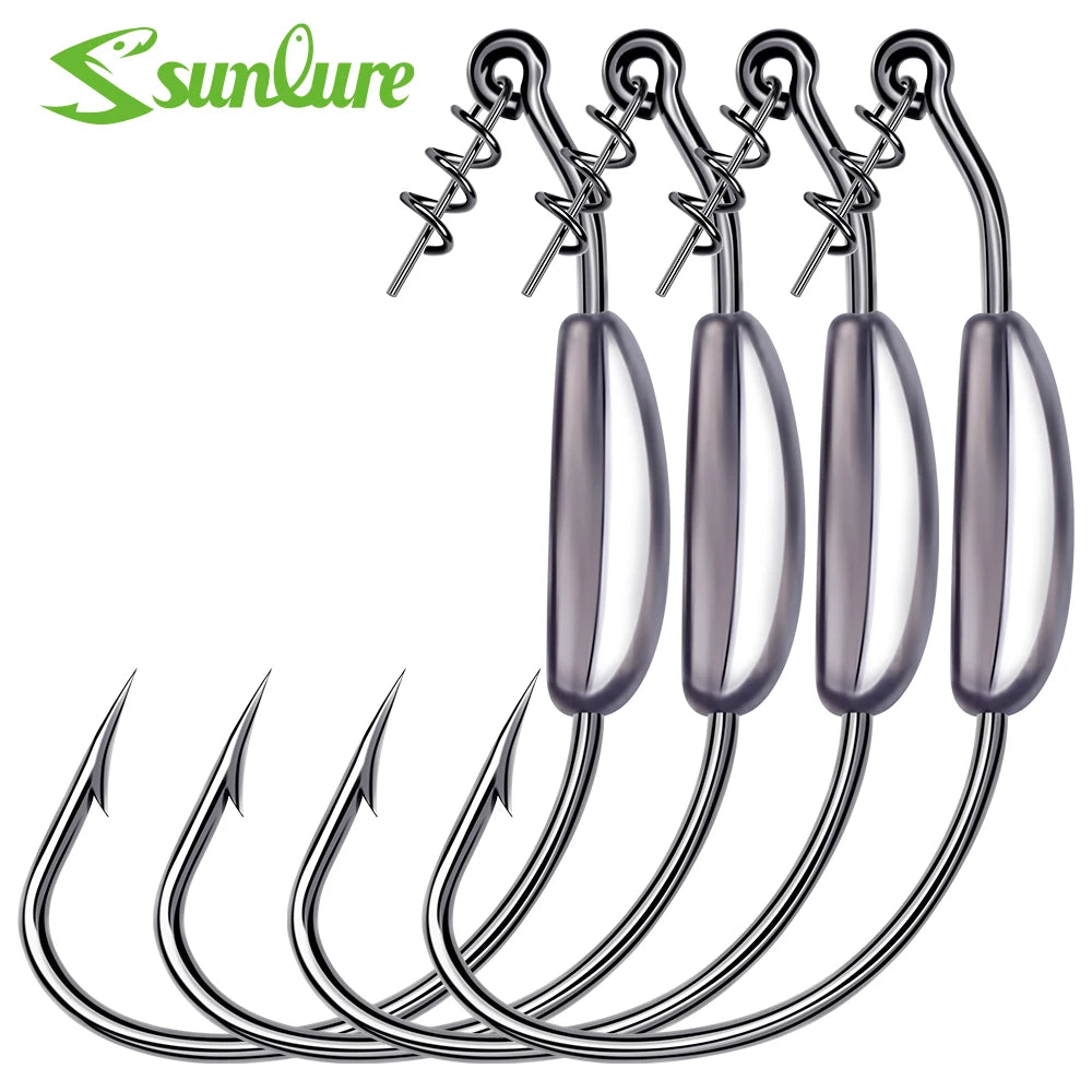 Deep Water Jig Heads — 25 Pack, Bullet Sinker