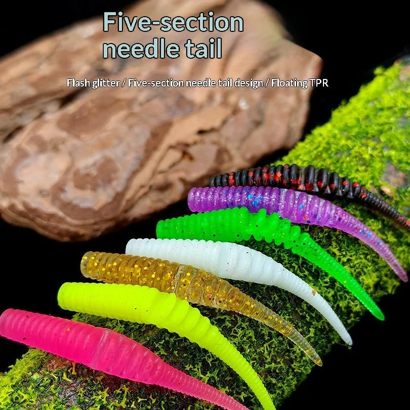Segmented TPE Soft Lure — 30 Pack, Articulated Swimbait