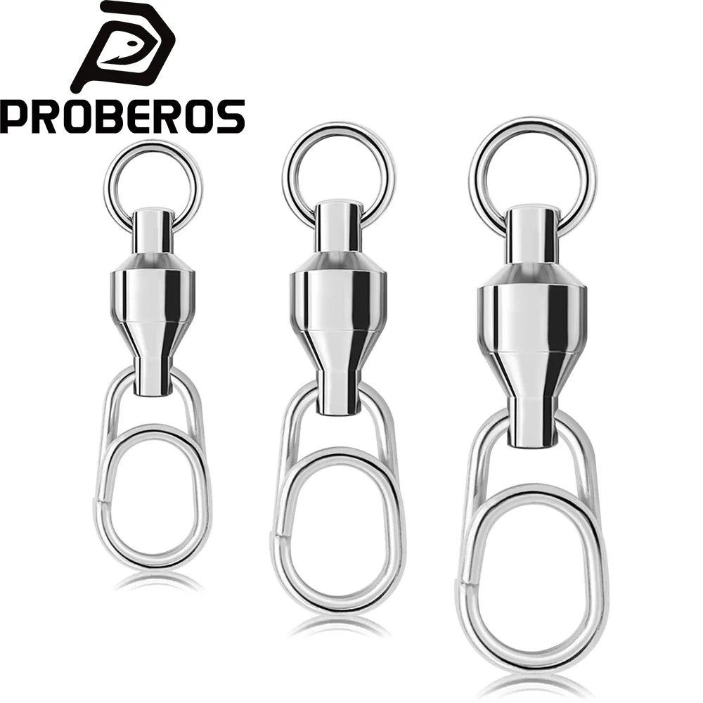 Snap Swivels — 10 Pack, Ball Bearing