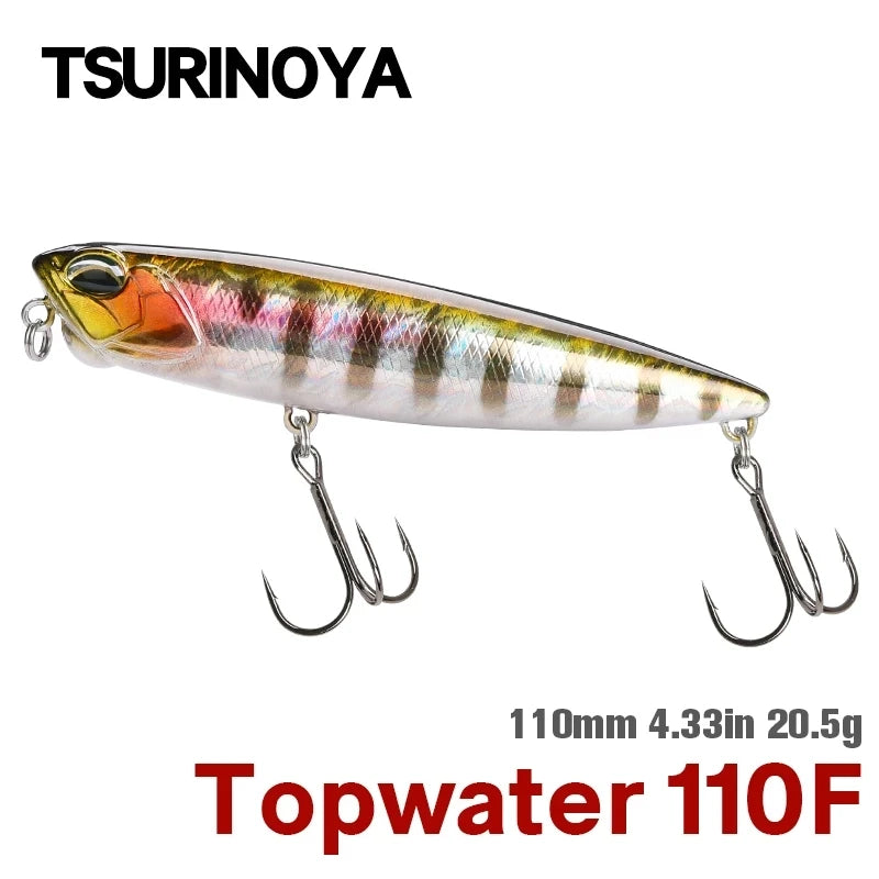 Dog-Walk Pencil Lure — Topwater, 110mm