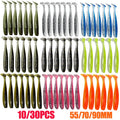 Paddle-Tail Shad Swimbait — 10/20/30 Pack Options
