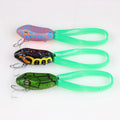Floating Frog Lure — Topwater Soft Bait with Hooks