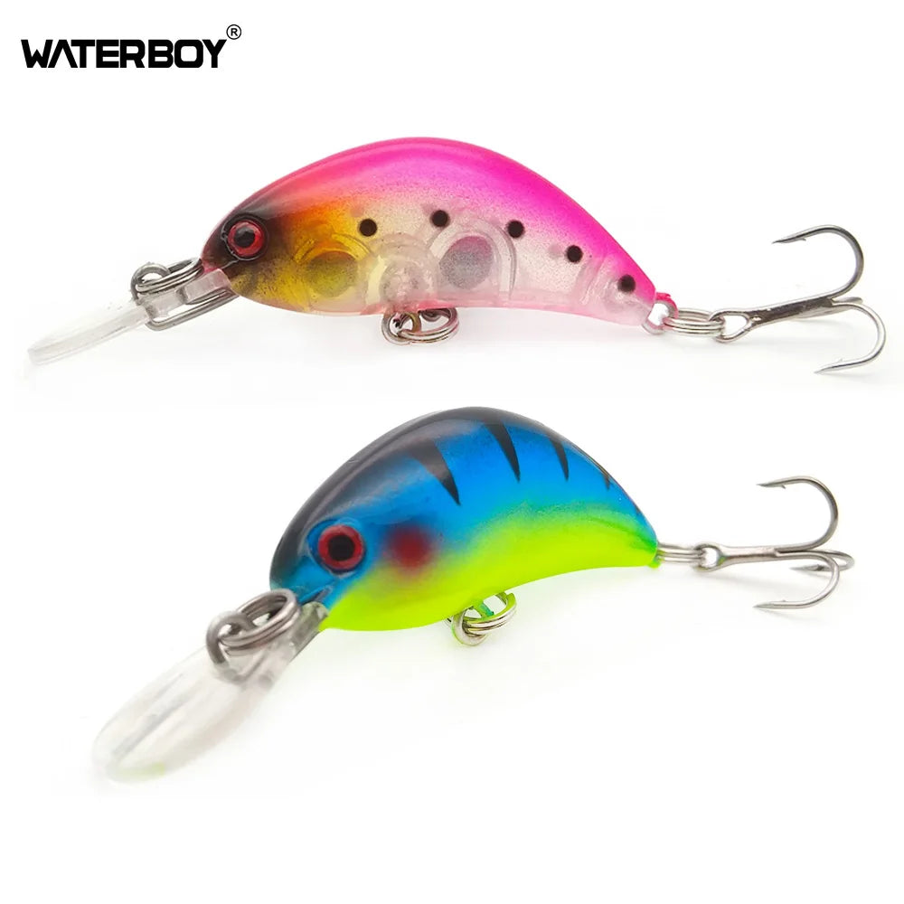 Mini Crank Minnow — Wobbler, 1.6 Inch