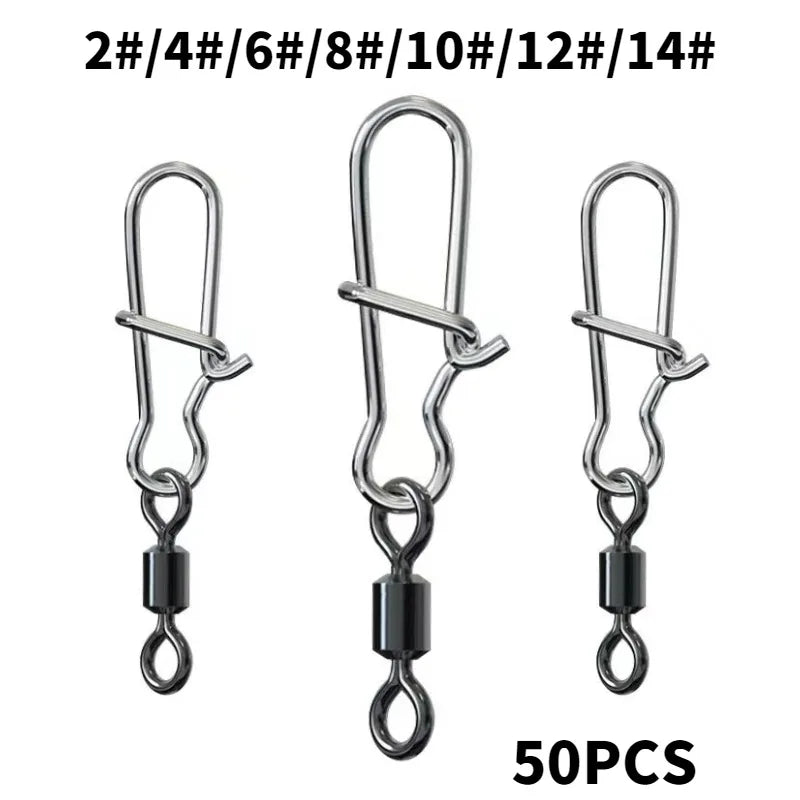 Connector Pin Swivels — 50 Pack, Pike Rig