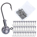 Crank Jig Head Hooks — 10 Pack, 0.6g to 20g