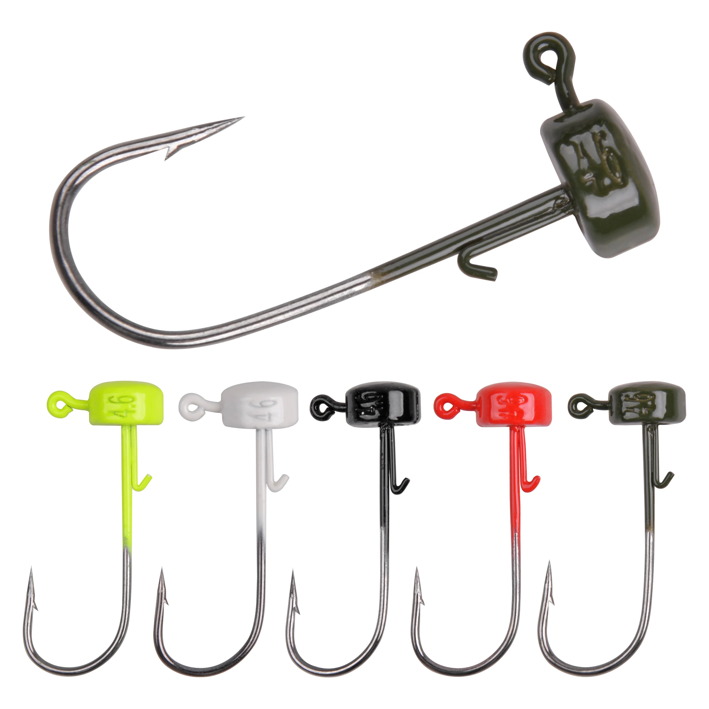 Ned Rig Jig Heads — 10 Pack, Mushroom Style