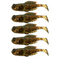 Goby Paddle-Tail Swimbait — 5 Pack, Ultra-Realistic