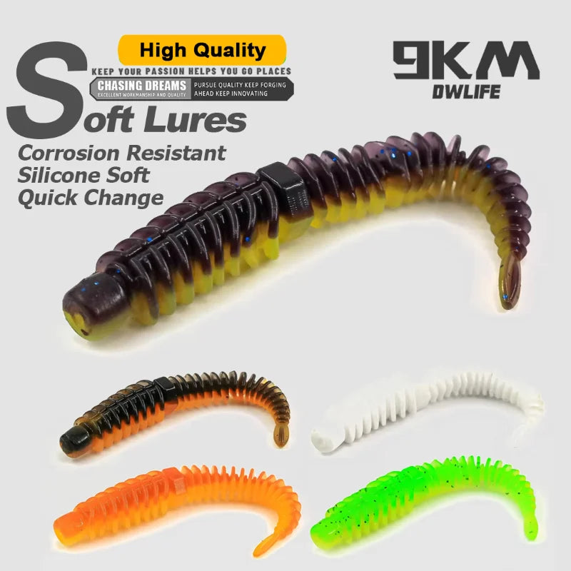 Soft Plastic Worm — Ned Rig Swimbait, Trout & Bass