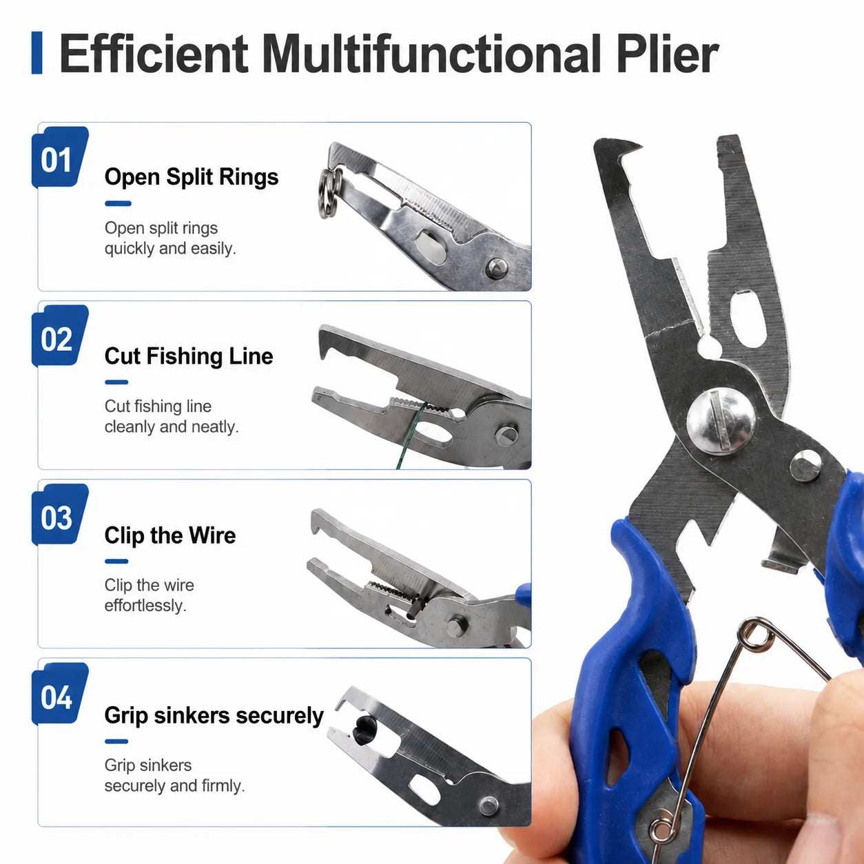 Split Ring Assortment — 150 to 280 Pcs with Pliers