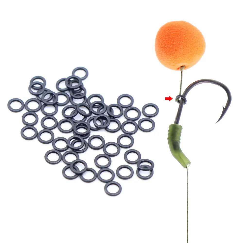 Round Ring Swivels — 50 Pack, Chod & Pop-Up Rigs