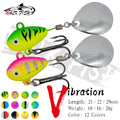Metal Vib Tail-Spinner Swimbait — 3 Weight Options